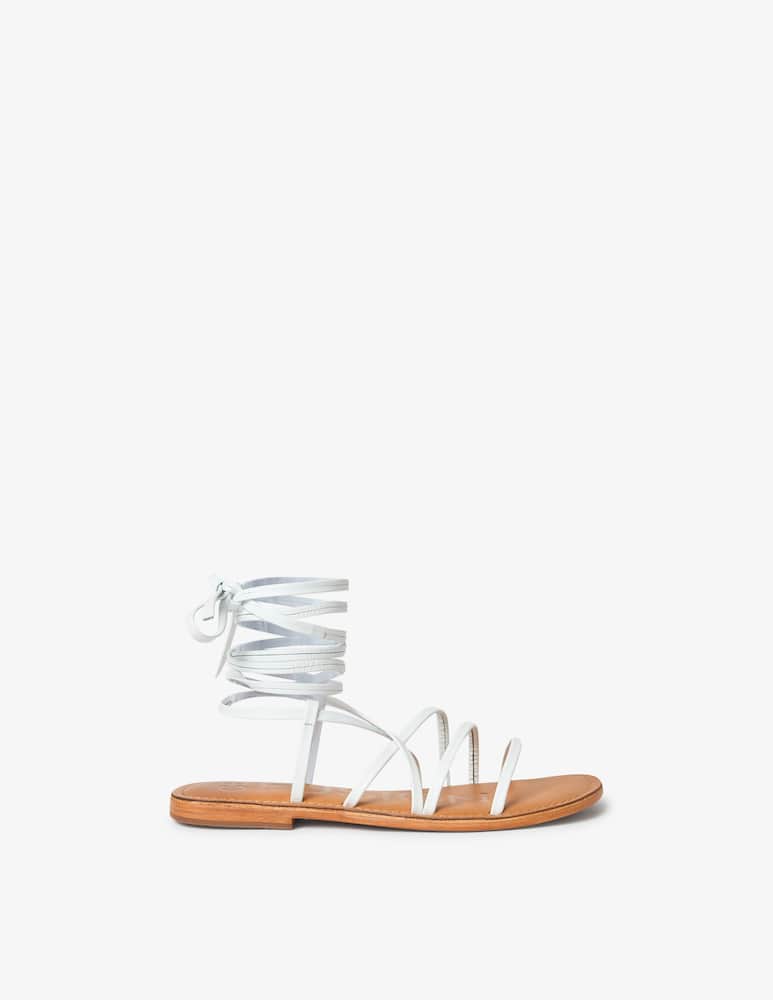 rinascente CB Fusion Strappy lace up flat sandals