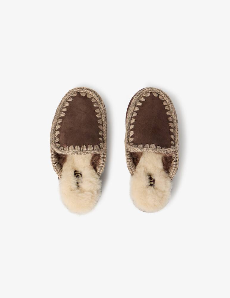 rinascente Mou Shearling flat slippers