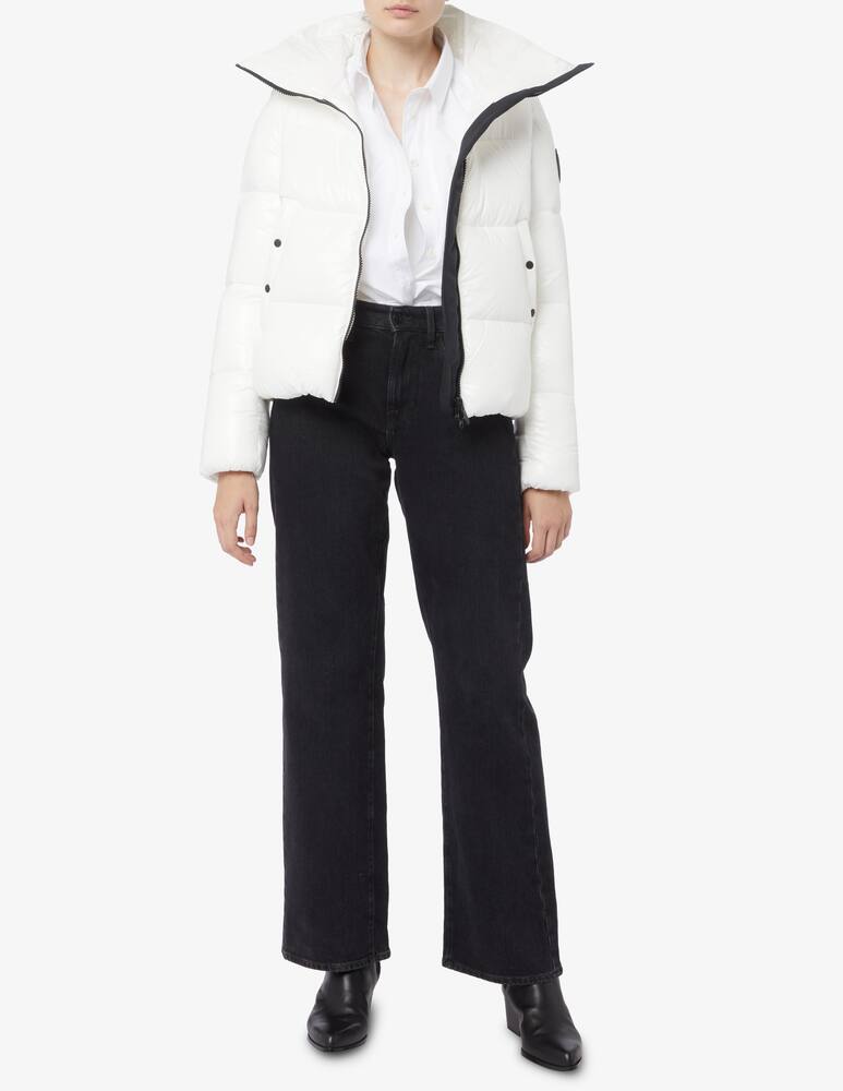Save The Duck Isla high neck cropped bomber jacket - picture 2 Save The Duck Isla high neck cropped bomber jacket - picture 2