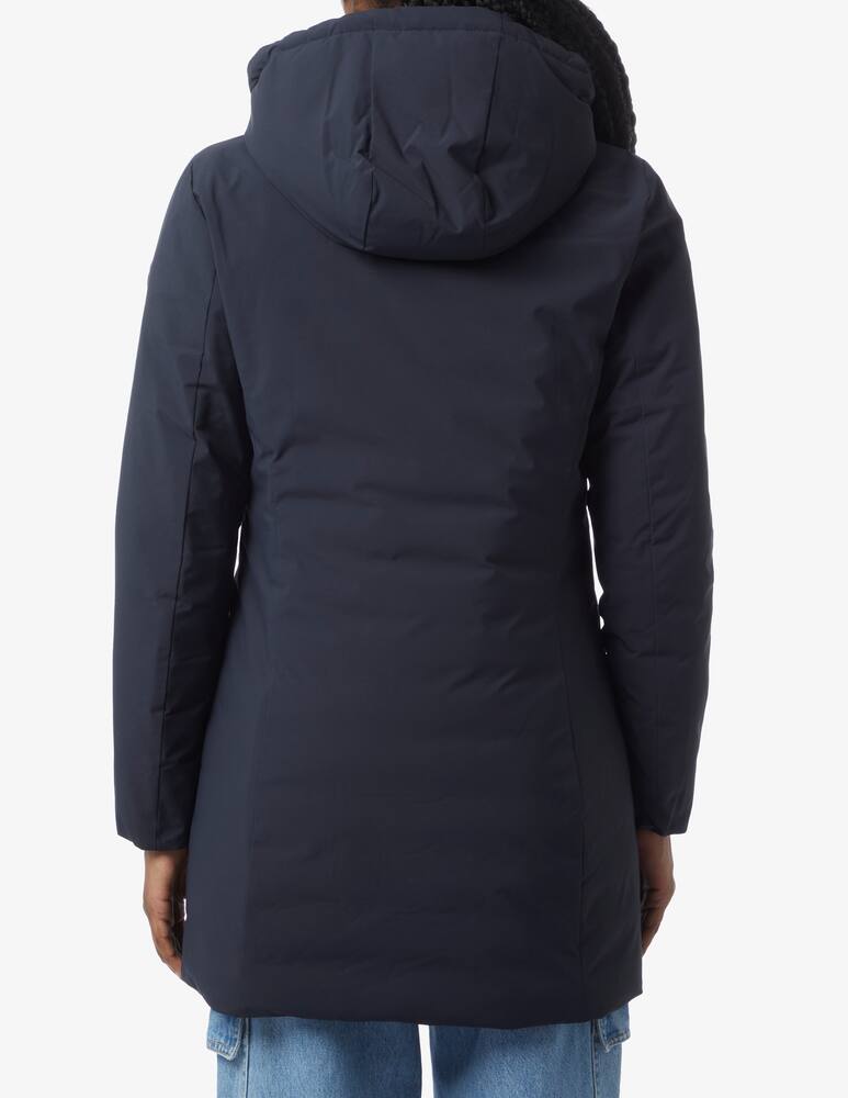 rinascente Save The Duck Rachel long hooded coat