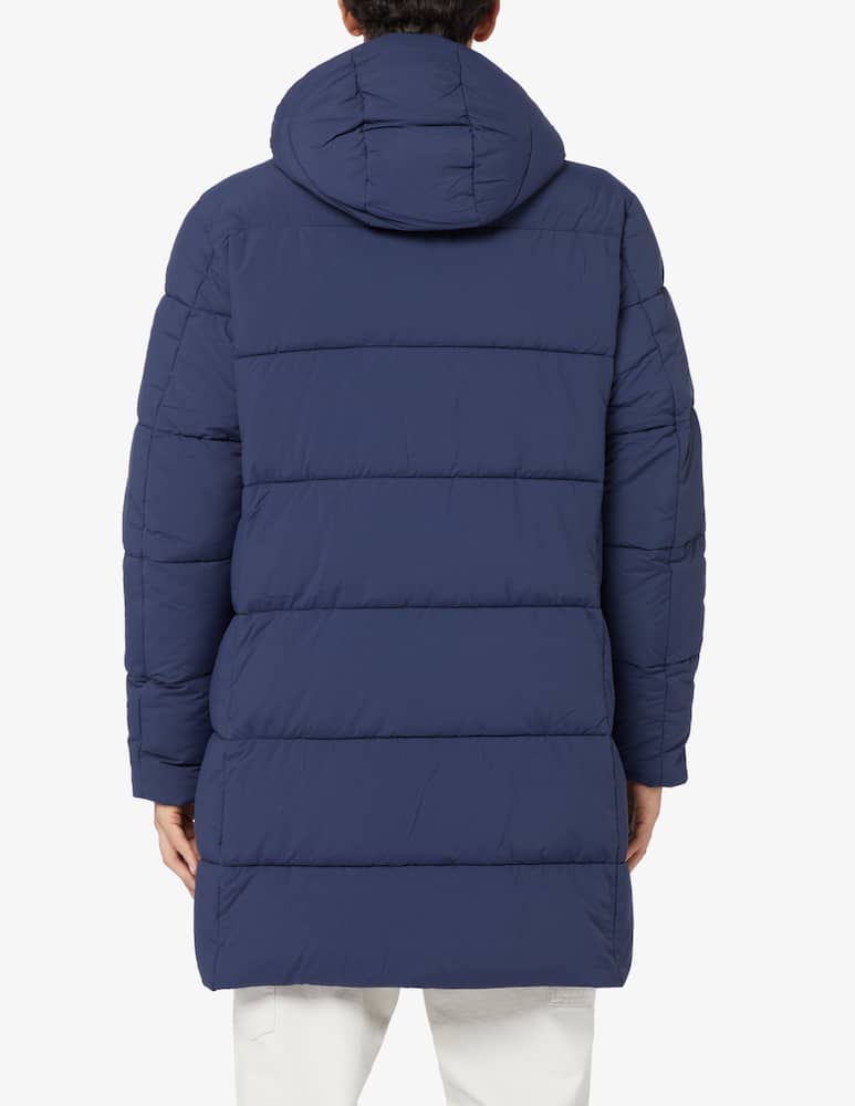 Save The Duck Quilted long hooded jacket - picture 3 Save The Duck Quilted long hooded jacket - picture 3