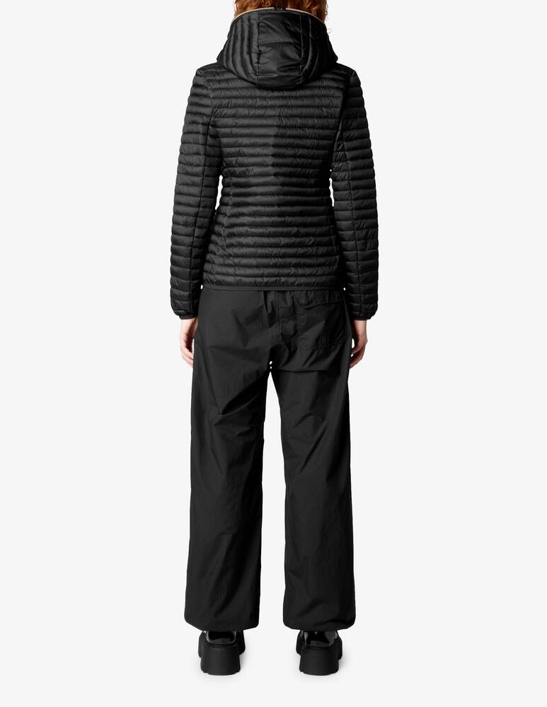 rinascente Save The Duck Giacca bomber con cappuccio lucido