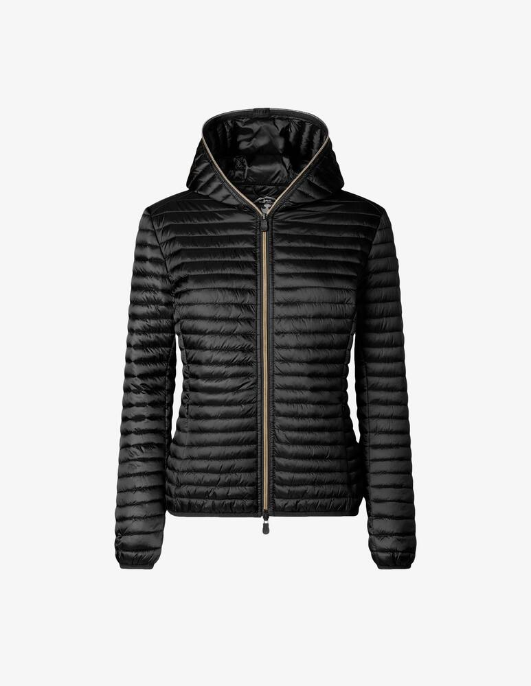 rinascente Save The Duck Giacca bomber con cappuccio lucido