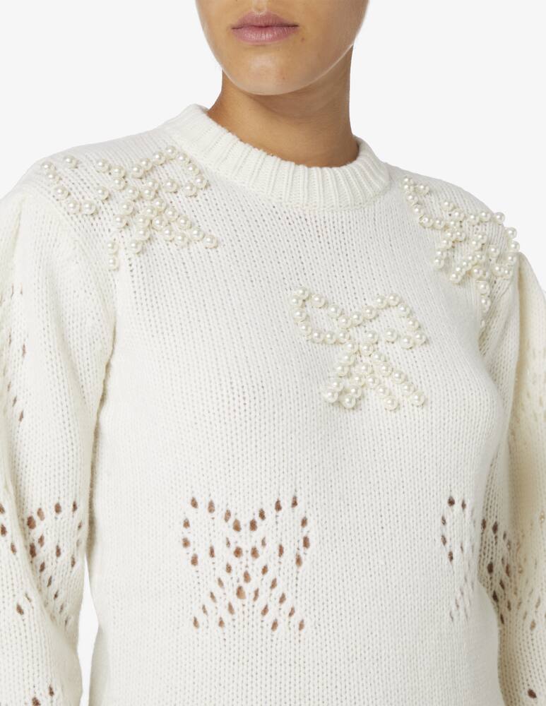 rinascente MC2 Saint Barth Maglione con maniche a sbuffo