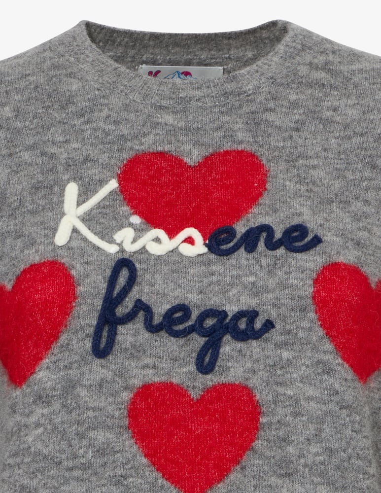 rinascente MC2 Saint Barth New queen P crewneck sweater