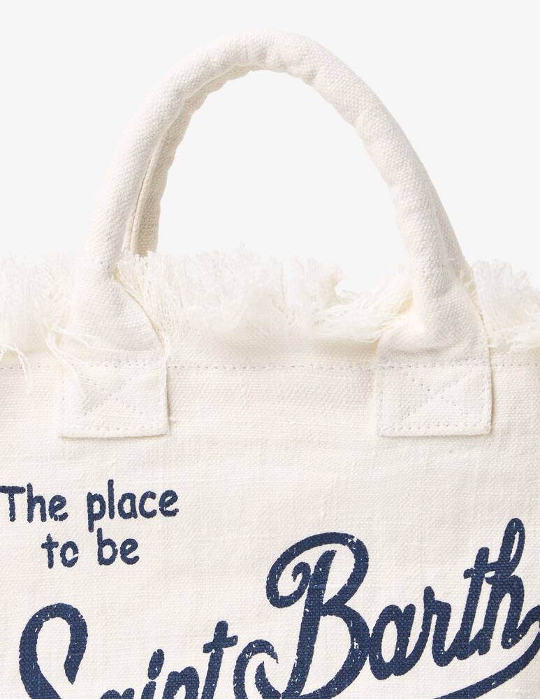 rinascente MC2 Saint Barth Colette linen tote bag