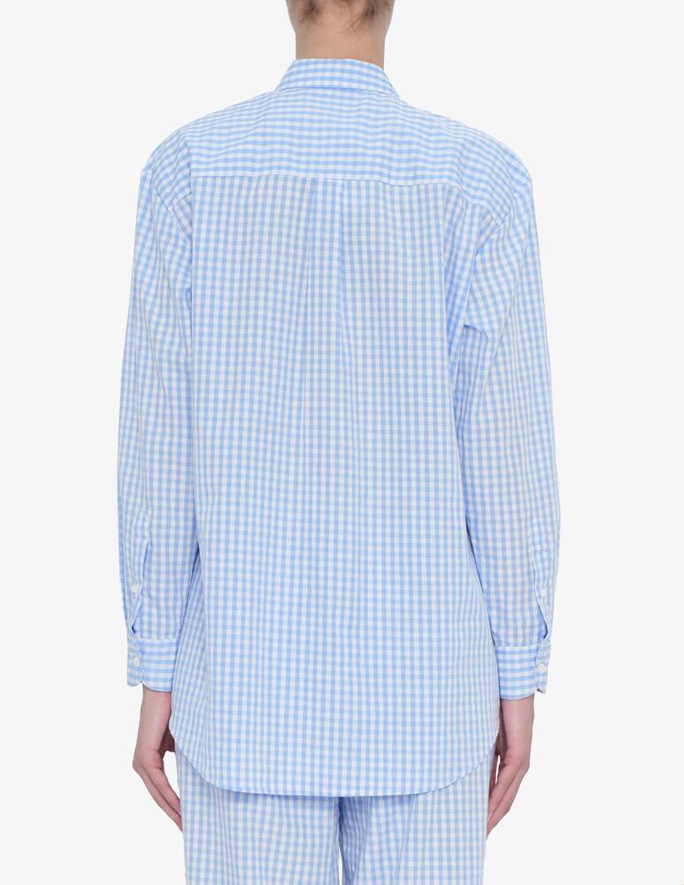 rinascente MC2 Saint Barth Embroidered cotton shirt