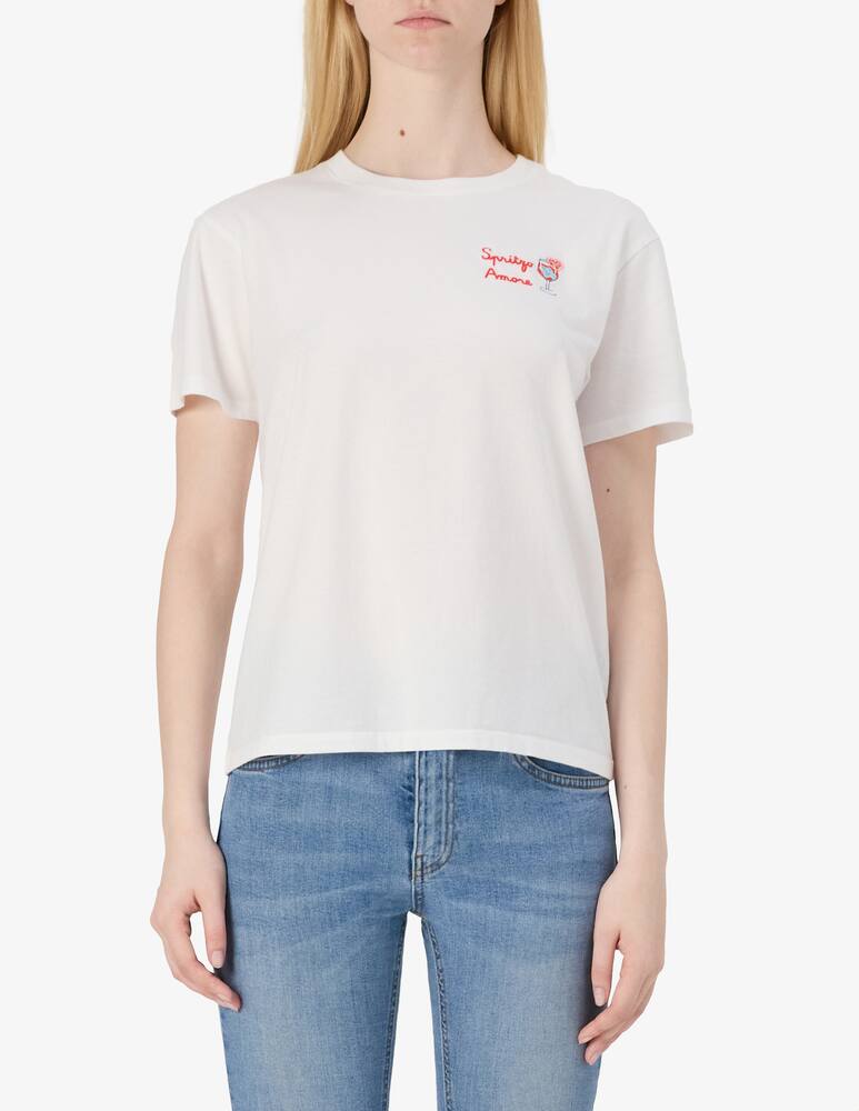 MC2 Saint Barth T-shirt girocollo in cotone - immagine 1 MC2 Saint Barth T-shirt girocollo in cotone - immagine 1