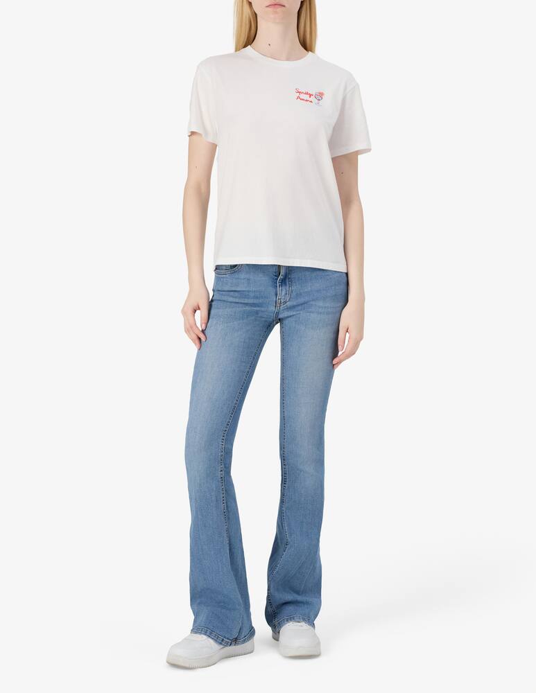MC2 Saint Barth T-shirt girocollo in cotone - immagine 2 MC2 Saint Barth T-shirt girocollo in cotone - immagine 2