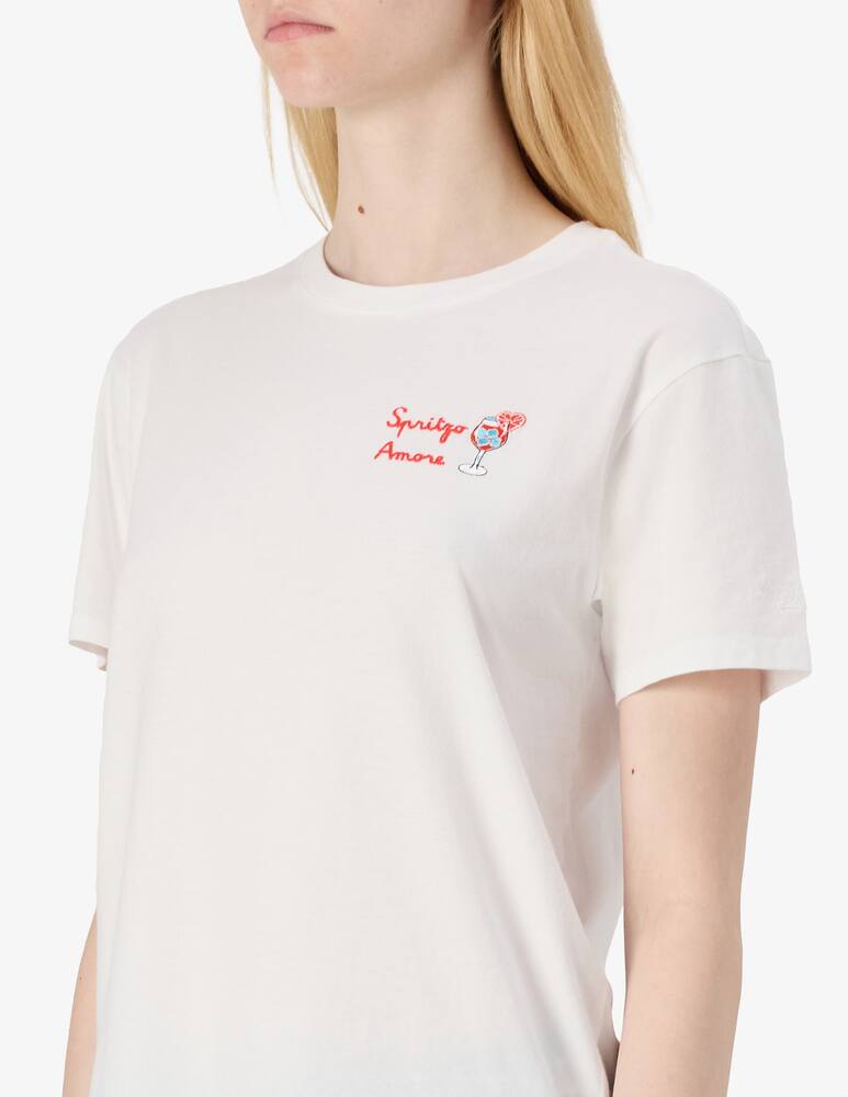 MC2 Saint Barth T-shirt girocollo in cotone - immagine 4 MC2 Saint Barth T-shirt girocollo in cotone - immagine 4
