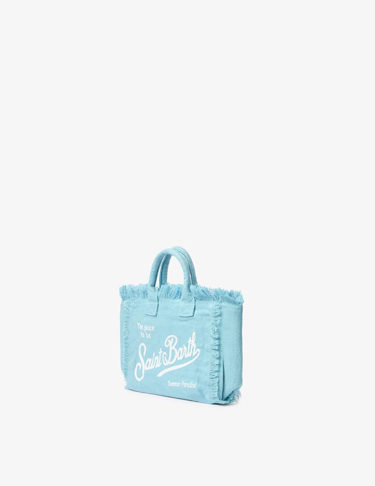 rinascente MC2 Saint Barth Colette linen tote bag
