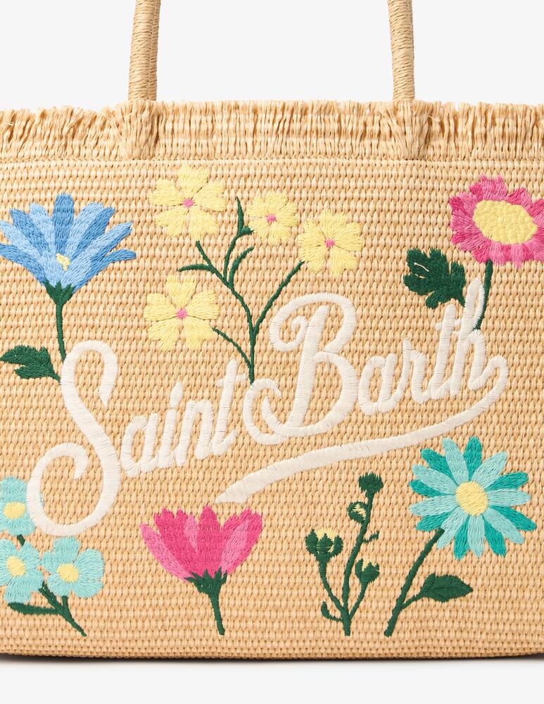 rinascente MC2 Saint Barth Vanity straw tote bag