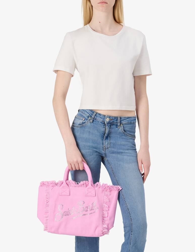 rinascente MC2 Saint Barth Small canvas tote bag