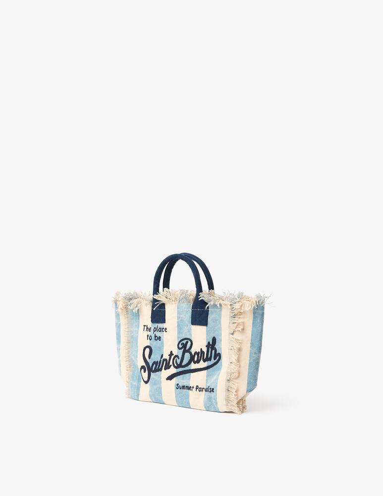 rinascente MC2 Saint Barth Colette canvas small tote bag