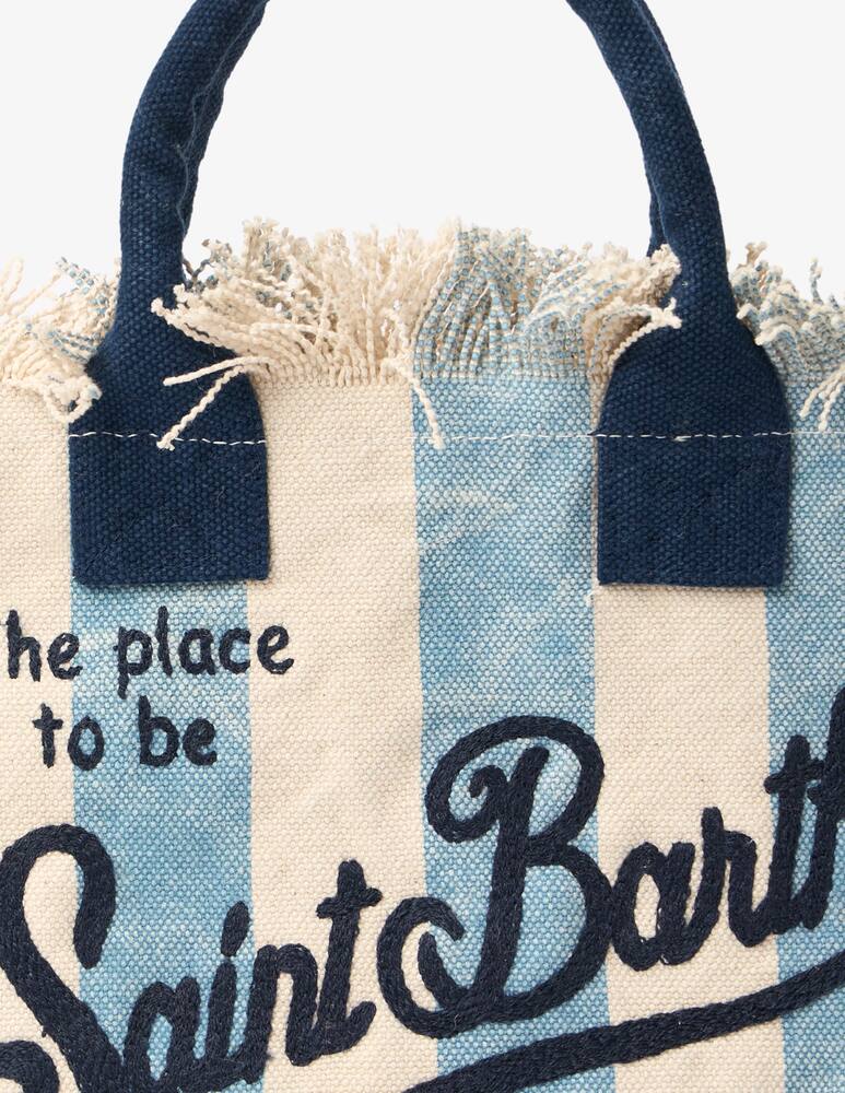 rinascente MC2 Saint Barth Colette canvas small tote bag