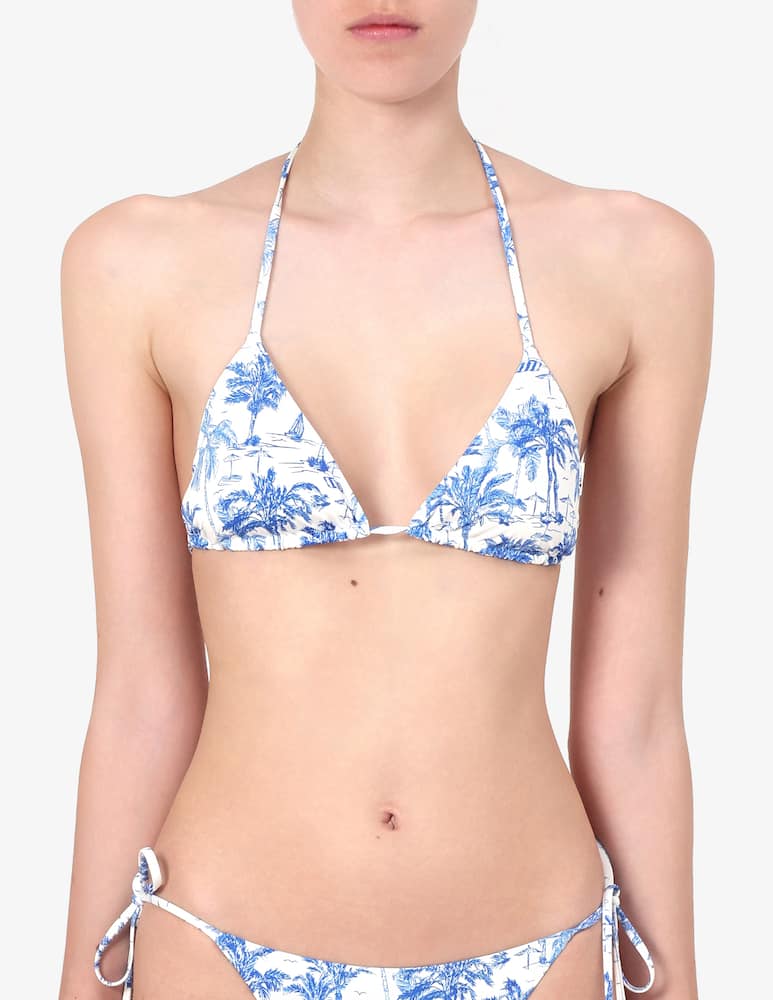 rinascente MC2 Saint Barth Leah adjustable triangle bikini top