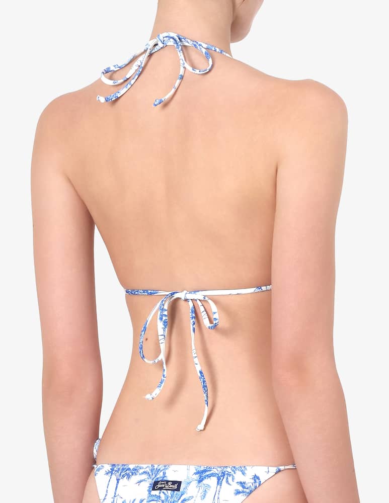 rinascente MC2 Saint Barth Leah adjustable triangle bikini top