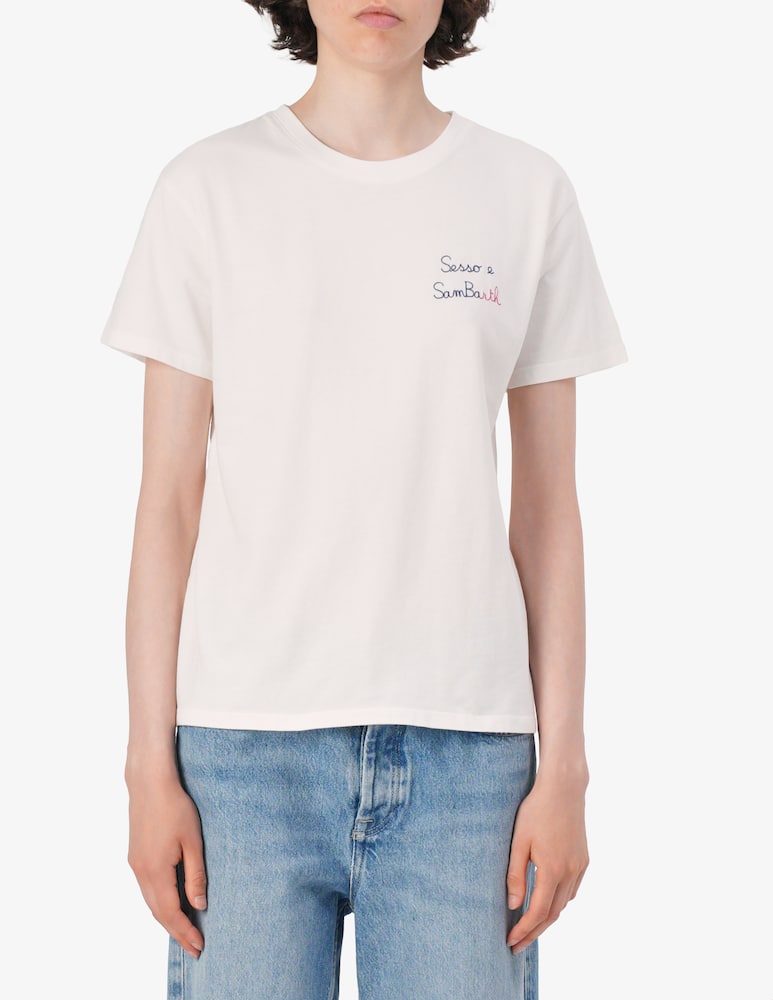 rinascente MC2 Saint Barth Cotton crew neck t-shirt