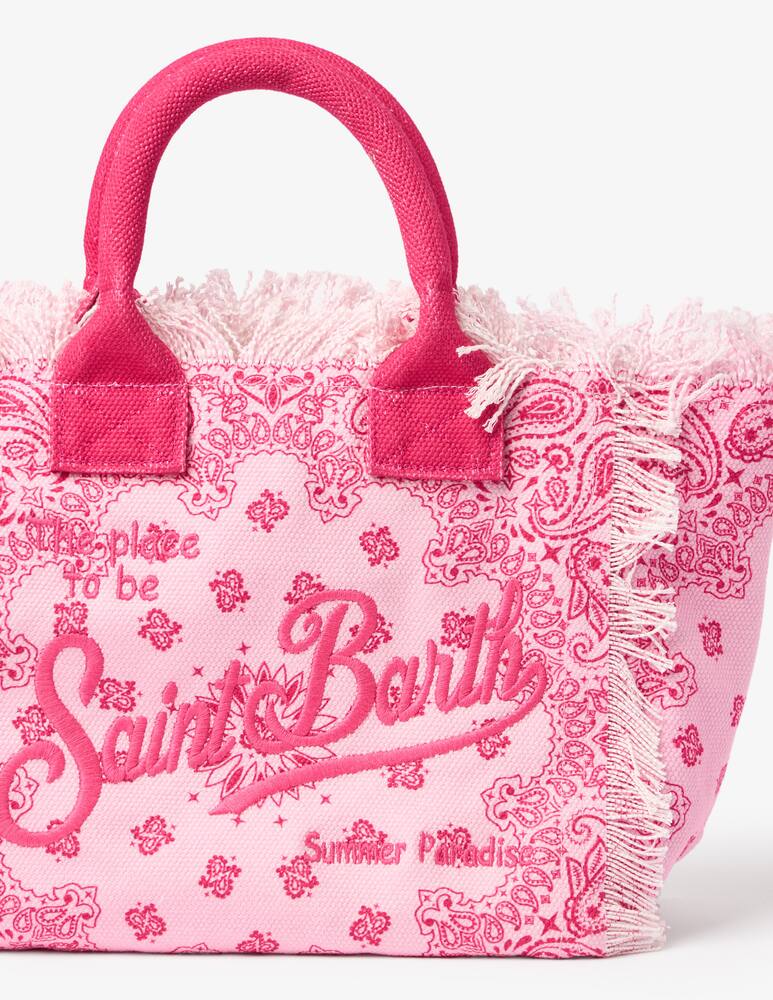 rinascente MC2 Saint Barth Borsa shopper in canvas Colette Small