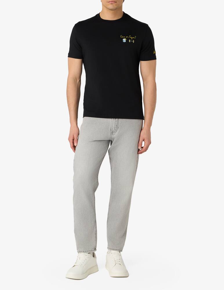 rinascente MC2 Saint Barth T-shirt con ricamo