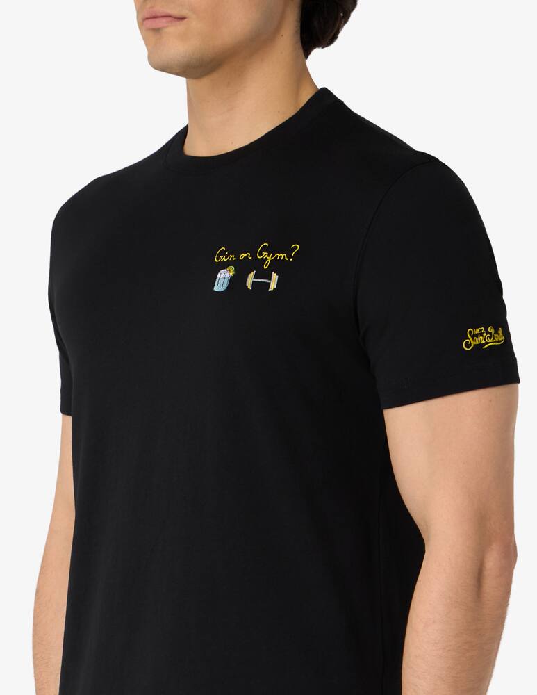 rinascente MC2 Saint Barth T-shirt con ricamo