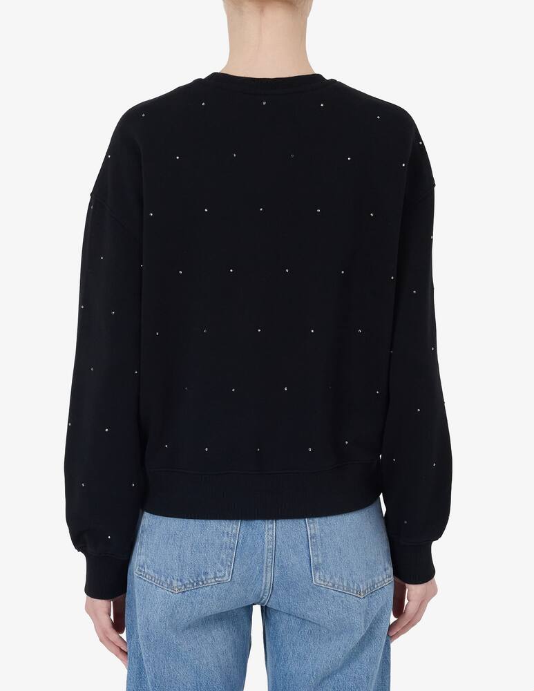 rinascente MC2 Saint Barth Crewneck embellished sweatshirt