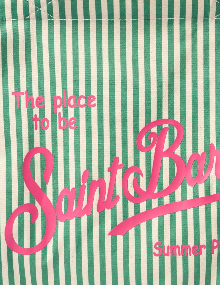 rinascente MC2 Saint Barth Canvas shopping bag