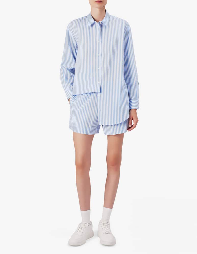 rinascente MC2 Saint Barth Brigitte stripe shirt