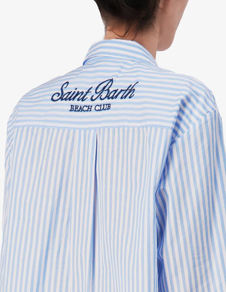 rinascente MC2 Saint Barth Brigitte stripe shirt