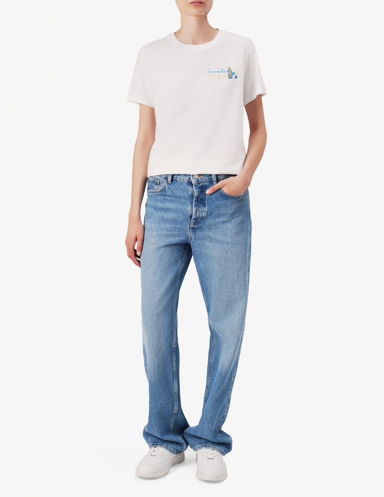 MC2 Saint Barth T-shirt girocollo in cotone - immagine 2 MC2 Saint Barth T-shirt girocollo in cotone - immagine 2