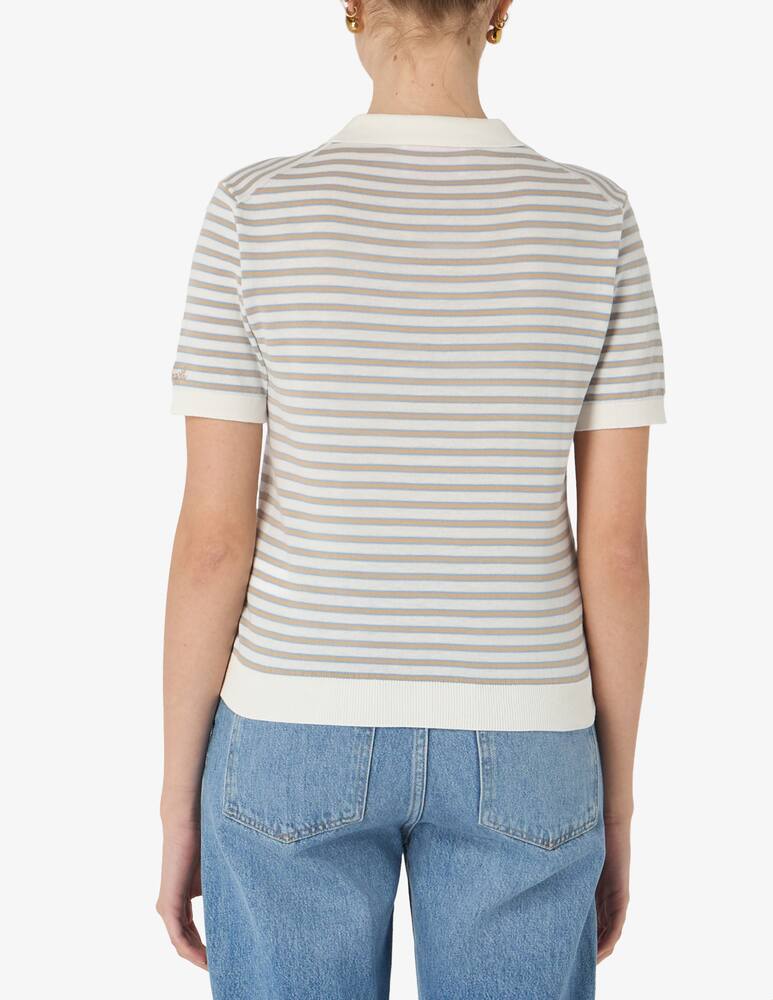 rinascente MC2 Saint Barth Striped polo t-shirt