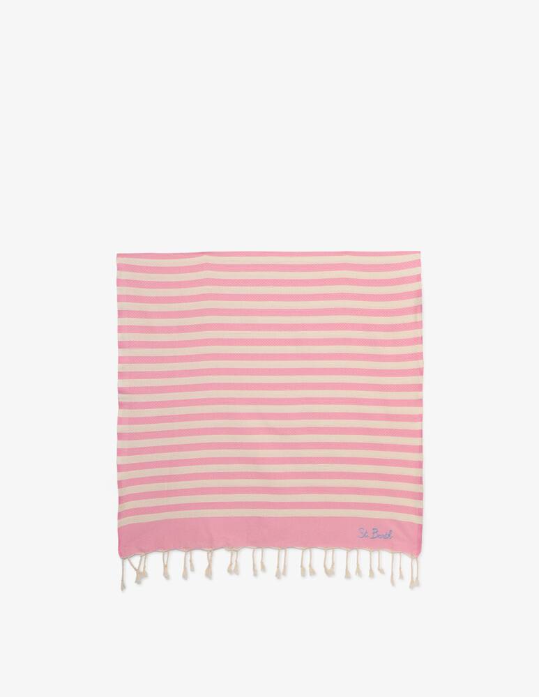 rinascente MC2 Saint Barth Foutas striped beach towel