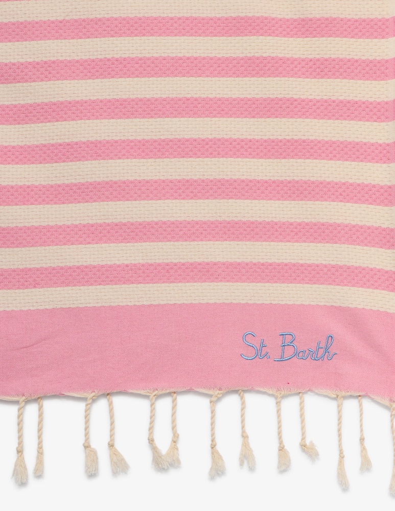 rinascente MC2 Saint Barth Foutas striped beach towel