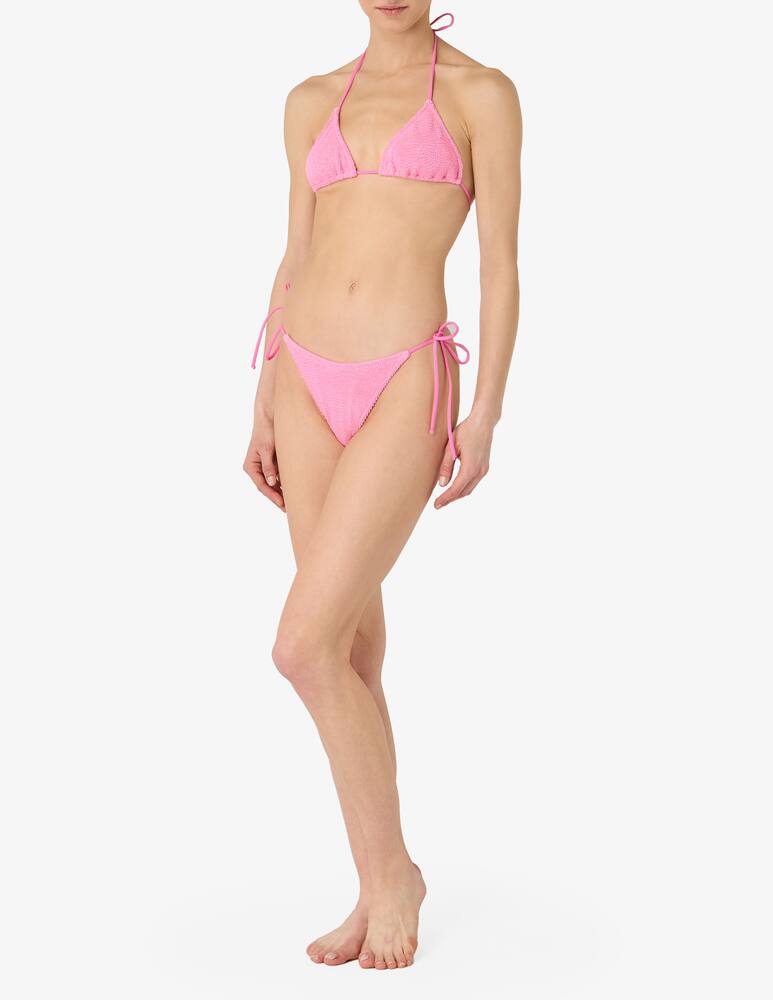 rinascente MC2 Saint Barth Crinkle triangle bikini top