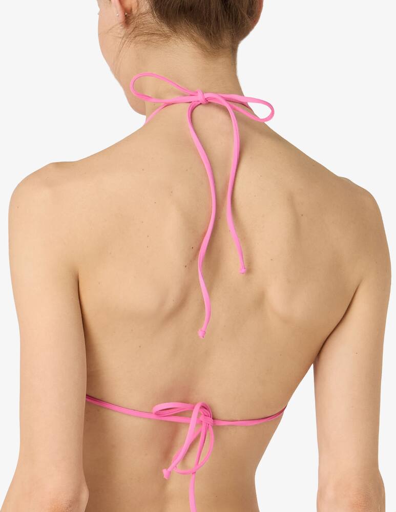 rinascente MC2 Saint Barth Crinkle triangle bikini top