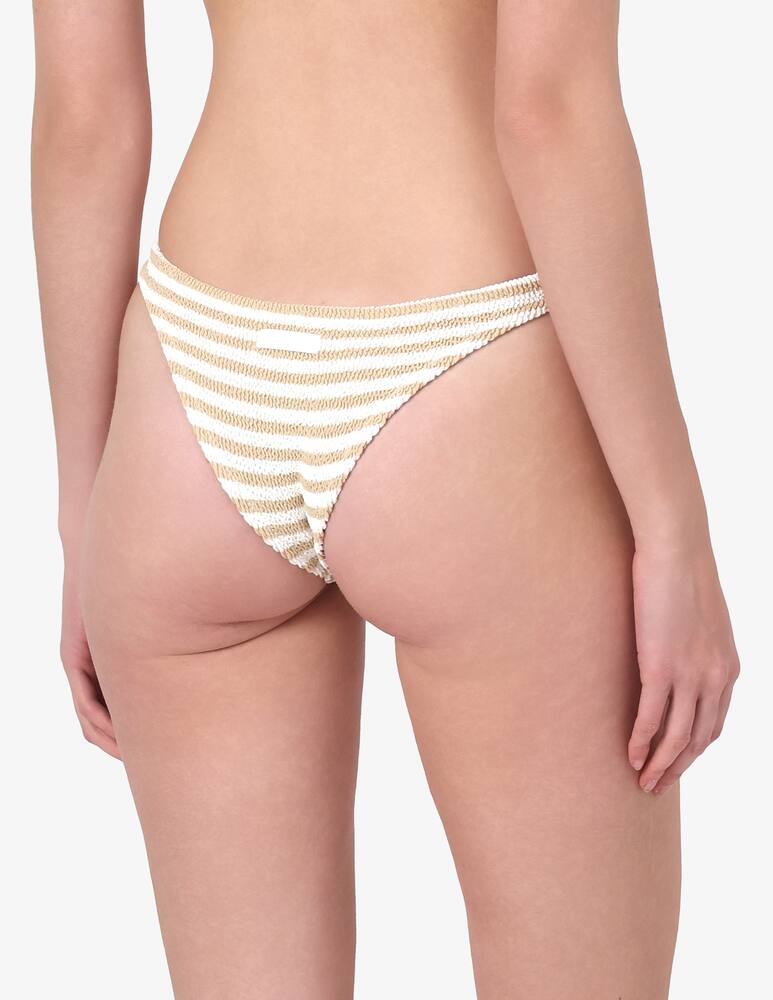 rinascente MC2 Saint Barth Naomi crinkle bikini bottom
