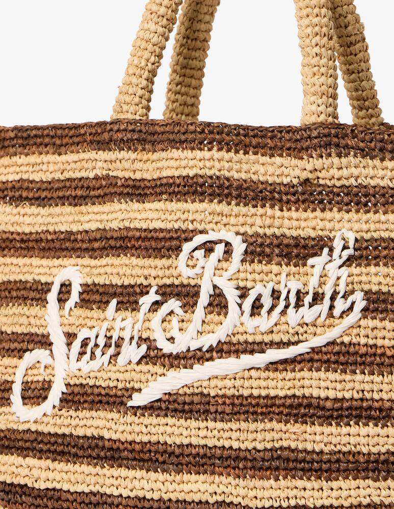 rinascente MC2 Saint Barth Borsa spiaggia rafia