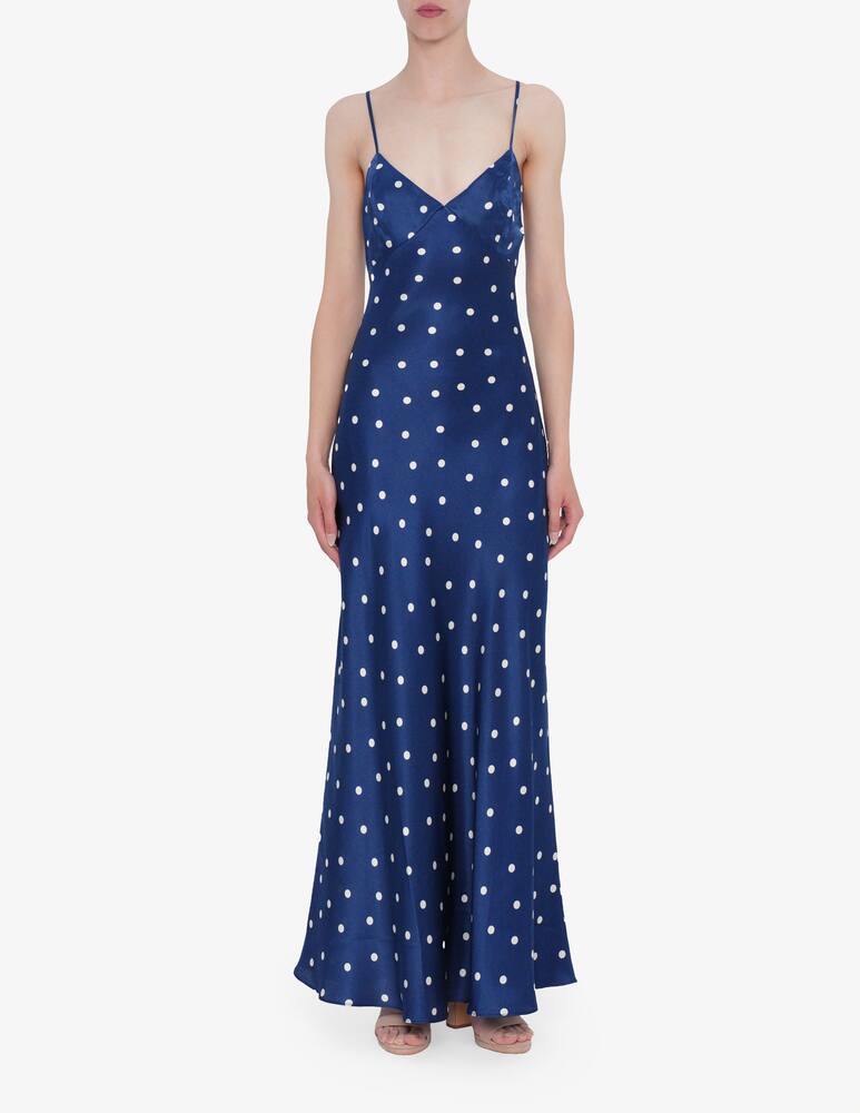 rinascente MC2 Saint Barth Polka dot silk dress