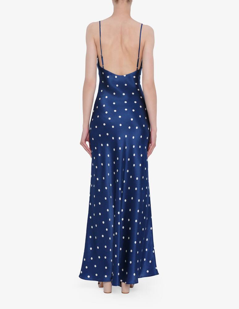 rinascente MC2 Saint Barth Polka dot silk dress