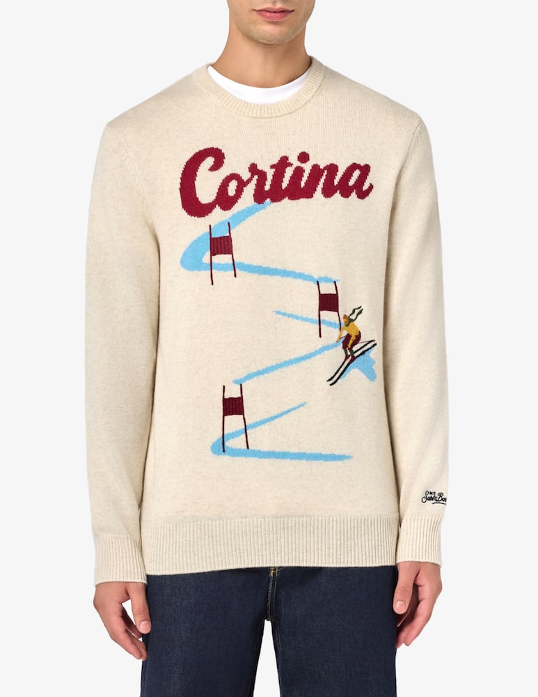rinascente MC2 Saint Barth Cortina c-crewneck sweater