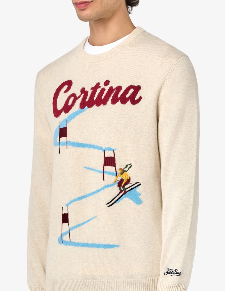 rinascente MC2 Saint Barth Cortina c-crewneck sweater