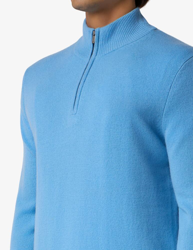 rinascente MC2 Saint Barth Lambswool half zip sweater