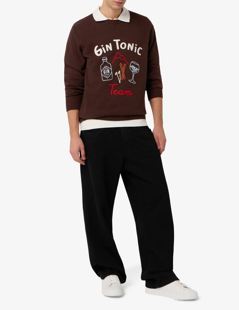 rinascente MC2 Saint Barth Heron round-neck sweater