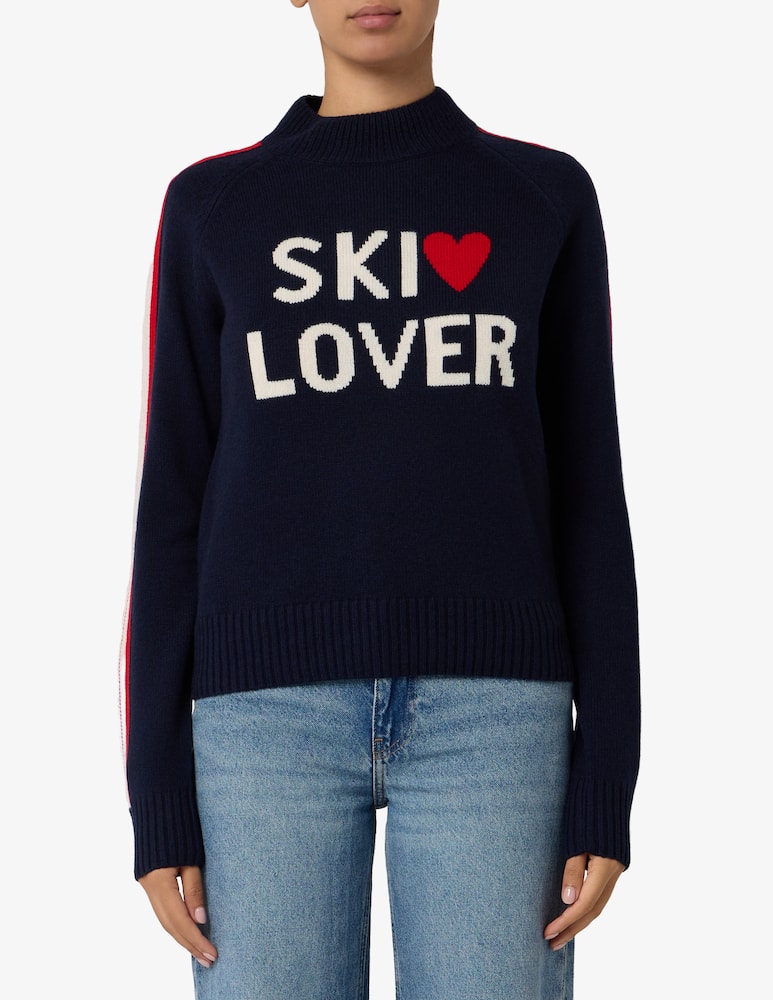 MC2 Saint Barth Maglione con collo alto Ski Lover - immagine 1 MC2 Saint Barth Maglione con collo alto Ski Lover - immagine 1