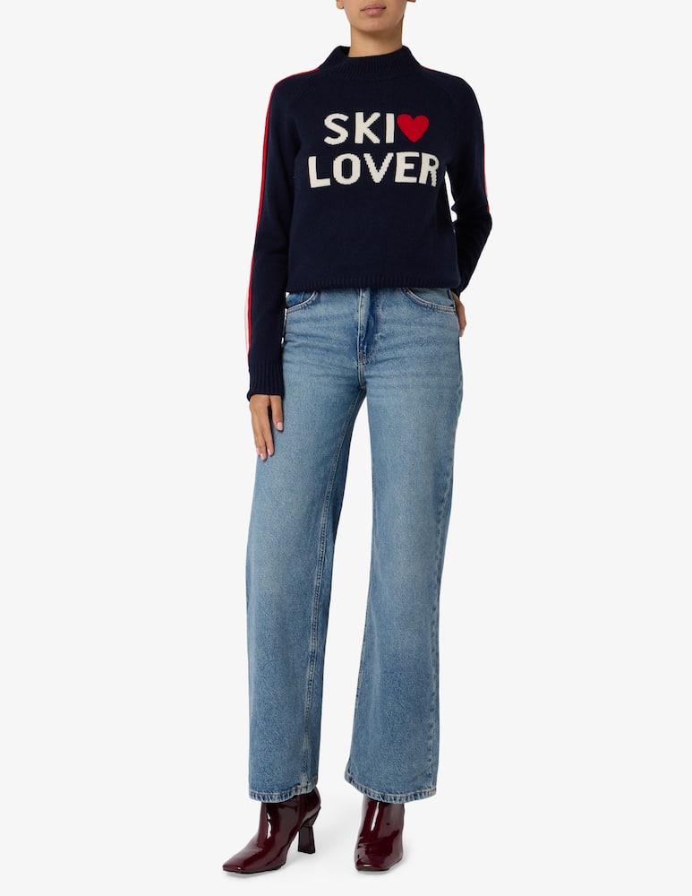 MC2 Saint Barth Maglione con collo alto Ski Lover - immagine 2 MC2 Saint Barth Maglione con collo alto Ski Lover - immagine 2