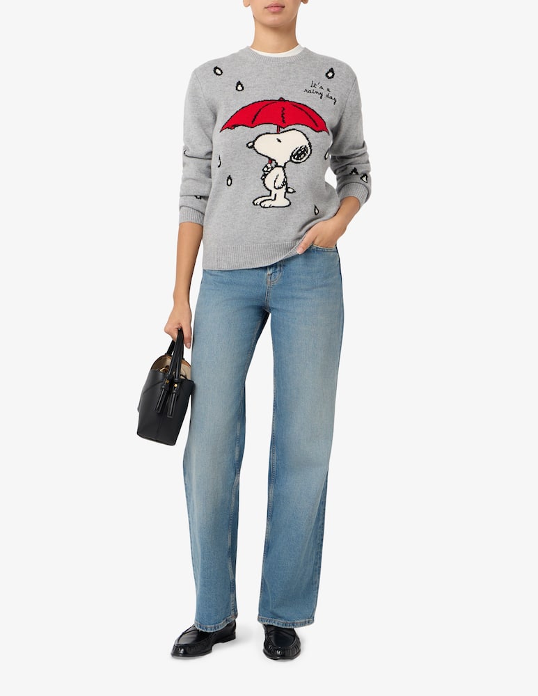 rinascente MC2 Saint Barth Maglione Snoopy it's a rainy day