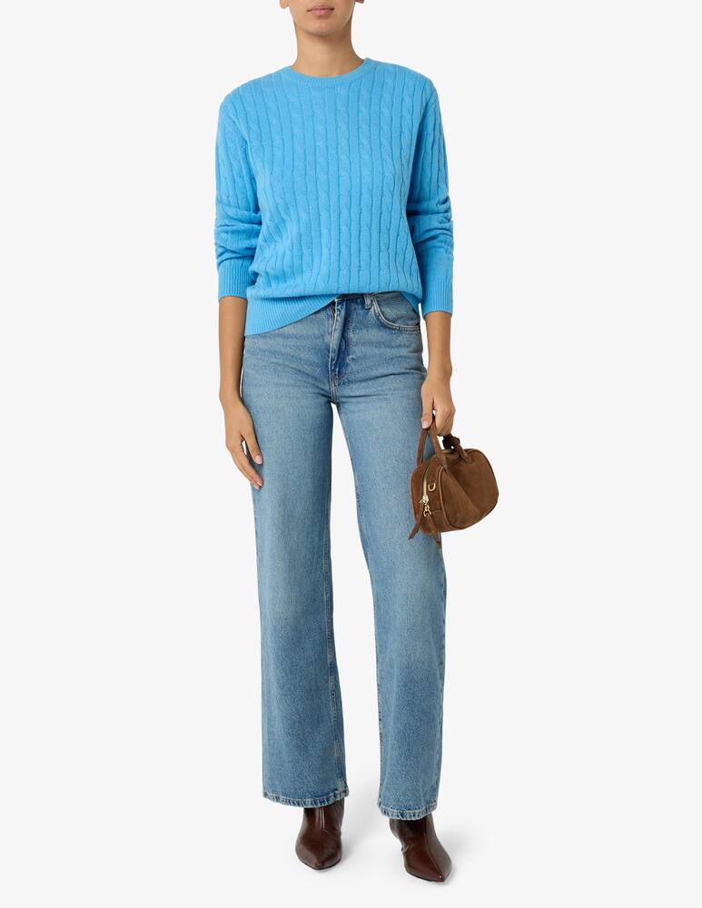 rinascente MC2 Saint Barth Roundneck braid sweater