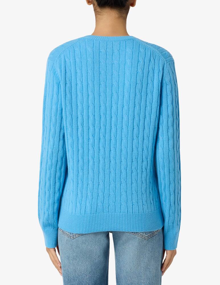 rinascente MC2 Saint Barth Roundneck braid sweater