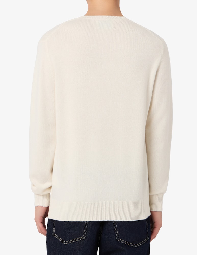 rinascente MC2 Saint Barth Heron print round-neck sweater