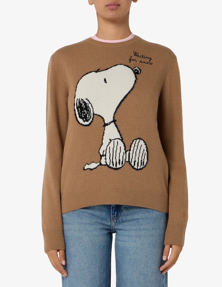 rinascente MC2 Saint Barth Snoopy crewneck sweater